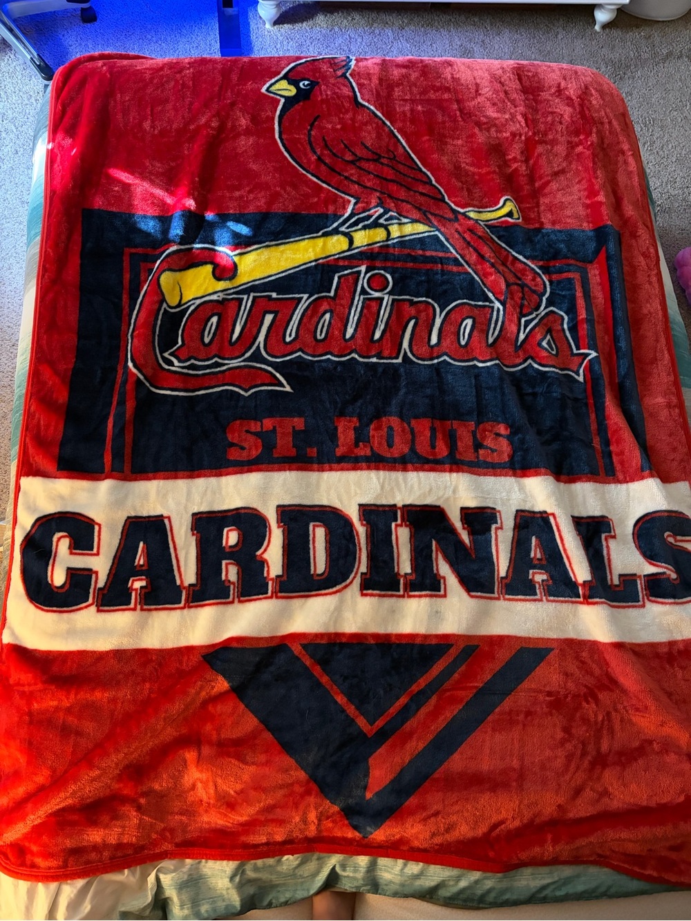 St. Louis Cardinals Team Throw Blanket